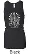 Ladies Yoga Tanktop Ganesha Longer Length Racerback Tank Top