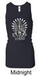 Ladies Yoga Tanktop Ganesha Longer Length Racerback Tank Top