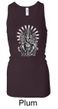 Ladies Yoga Tanktop Ganesha Longer Length Racerback Tank Top