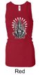 Ladies Yoga Tanktop Ganesha Longer Length Racerback Tank Top