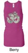 Ladies Yoga Tanktop Ganesha OM Longer Length Racerback Tank Top