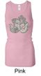 Ladies Yoga Tanktop Ganesha OM Longer Length Racerback Tank Top
