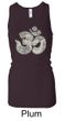 Ladies Yoga Tanktop Ganesha OM Longer Length Racerback Tank Top