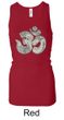 Ladies Yoga Tanktop Ganesha OM Longer Length Racerback Tank Top