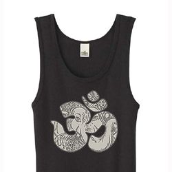 Ladies Yoga Tanktop Ganesha OM Organic Tank Top