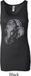 Ladies Yoga Tanktop Ganesha Profile Longer Length Tank Top