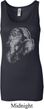 Ladies Yoga Tanktop Ganesha Profile Longer Length Tank Top
