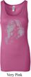 Ladies Yoga Tanktop Ganesha Profile Longer Length Tank Top