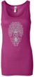 Ladies Yoga Tanktop Grey Bodhi Tree Longer Length Tank Top