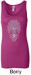 Ladies Yoga Tanktop Grey Bodhi Tree Longer Length Tank Top