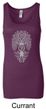 Ladies Yoga Tanktop Grey Bodhi Tree Longer Length Tank Top