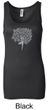 Ladies Yoga Tanktop Grey Tree Pose Longer Length Tank Top