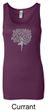 Ladies Yoga Tanktop Grey Tree Pose Longer Length Tank Top