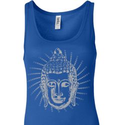 Ladies Yoga Tanktop Iconic Buddha Longer Length Tank Top