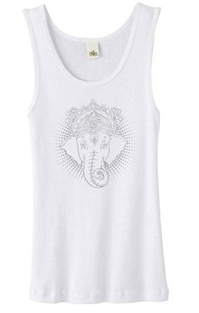 Ladies Yoga Tanktop Iconic Ganesha Organic Tank Top