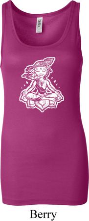 Ladies Yoga Tanktop Krishna Longer Length Tank Top
