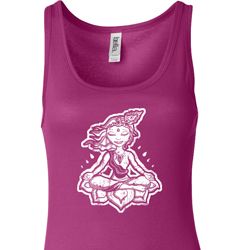 Ladies Yoga Tanktop Krishna Longer Length Tank Top Ladies Yoga Tanktop Krishna Longer Length Tank Top