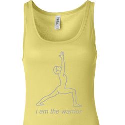 Ladies Yoga Tanktop Line Warrior Longer Length Tank Top