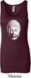 Ladies Yoga Tanktop Little Buddha Head Longer Length Tank Top