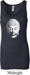 Ladies Yoga Tanktop Little Buddha Head Longer Length Tank Top