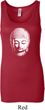 Ladies Yoga Tanktop Little Buddha Head Longer Length Tank Top