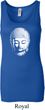Ladies Yoga Tanktop Little Buddha Head Longer Length Tank Top