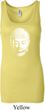 Ladies Yoga Tanktop Little Buddha Head Longer Length Tank Top