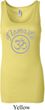 Ladies Yoga Tanktop Namaste Om Longer Length Tank