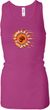 Ladies Yoga Tanktop Ohm Sun Longer Length Racerback Tank Top