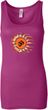 Ladies Yoga Tanktop Ohm Sun Longer Length Tank Top