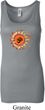 Ladies Yoga Tanktop Ohm Sun Longer Length Tank Top