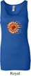 Ladies Yoga Tanktop Ohm Sun Longer Length Tank Top