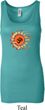 Ladies Yoga Tanktop Ohm Sun Longer Length Tank Top