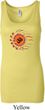 Ladies Yoga Tanktop Ohm Sun Longer Length Tank Top