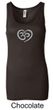 Ladies Yoga Tanktop OM Heart Longer Length Tank Top