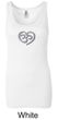 Ladies Yoga Tanktop OM Heart Longer Length Tank Top