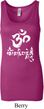 Ladies Yoga Tanktop OM Mani Padme Hum Longer Length Tank Top