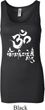 Ladies Yoga Tanktop OM Mani Padme Hum Longer Length Tank Top
