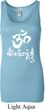 Ladies Yoga Tanktop OM Mani Padme Hum Longer Length Tank Top