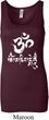 Ladies Yoga Tanktop OM Mani Padme Hum Longer Length Tank Top