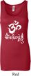 Ladies Yoga Tanktop OM Mani Padme Hum Longer Length Tank Top