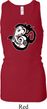 Ladies Yoga Tanktop Om Mashup Longer Length Racerback Tank Top