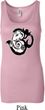 Ladies Yoga Tanktop Om Mashup Longer Length Tank Top