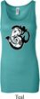 Ladies Yoga Tanktop Om Mashup Longer Length Tank Top
