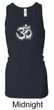 Ladies Yoga Tanktop OM Tie Dye Longer Length Racerback Tank Top