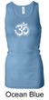 Ladies Yoga Tanktop OM Tie Dye Longer Length Racerback Tank Top