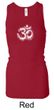 Ladies Yoga Tanktop OM Tie Dye Longer Length Racerback Tank Top