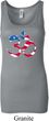 Ladies Yoga Tanktop Patriotic Om Longer Length Tank Top