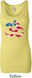 Ladies Yoga Tanktop Patriotic Om Longer Length Tank Top