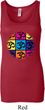 Ladies Yoga Tanktop Pop Art Om Longer Length Tank